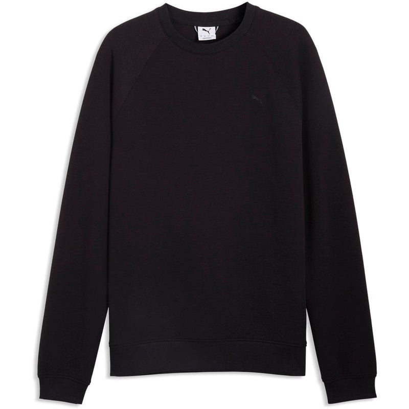 Puma Cloudspun Fleece Crewneck  - Puma Black