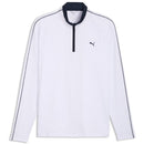 Puma Pure 3.0 1/4 Zip Pullover - White Glow/Deep Navy