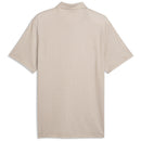 Puma Cloudspun Mono Check Polo Shirt  - White Glow/Ice Coffee
