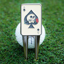 Skins Golf Ace of Skulls Pitch Mark Repairer