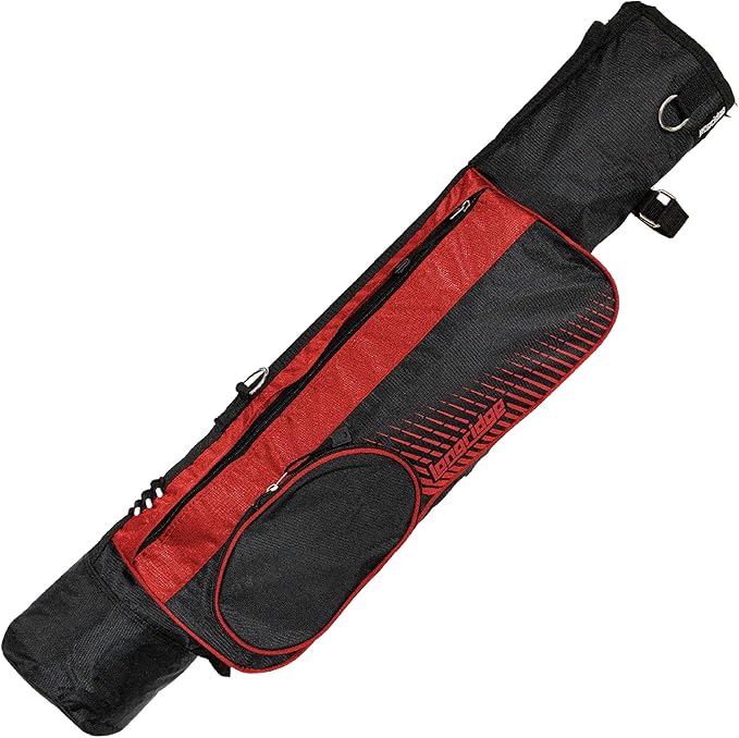 Longridge 5 Inch Pencil Bag - Black/Red