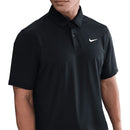 Nike Dri-Fit Velocity Solid Polo Shirt - Black/White