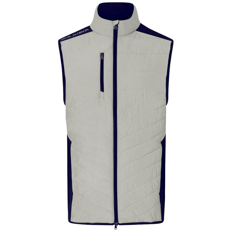 Oscar Jacobson Baynes Padded Gilet - Aluminium