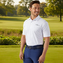 Oscar Jacobson Bullock Tour Polo Shirt - White