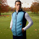 Sunderland Andorra Padded Thermal Gilet - Pacific Blue/Navy