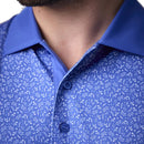 Glenmuir Crawford Polo Shirt - Tahiti/White Floral