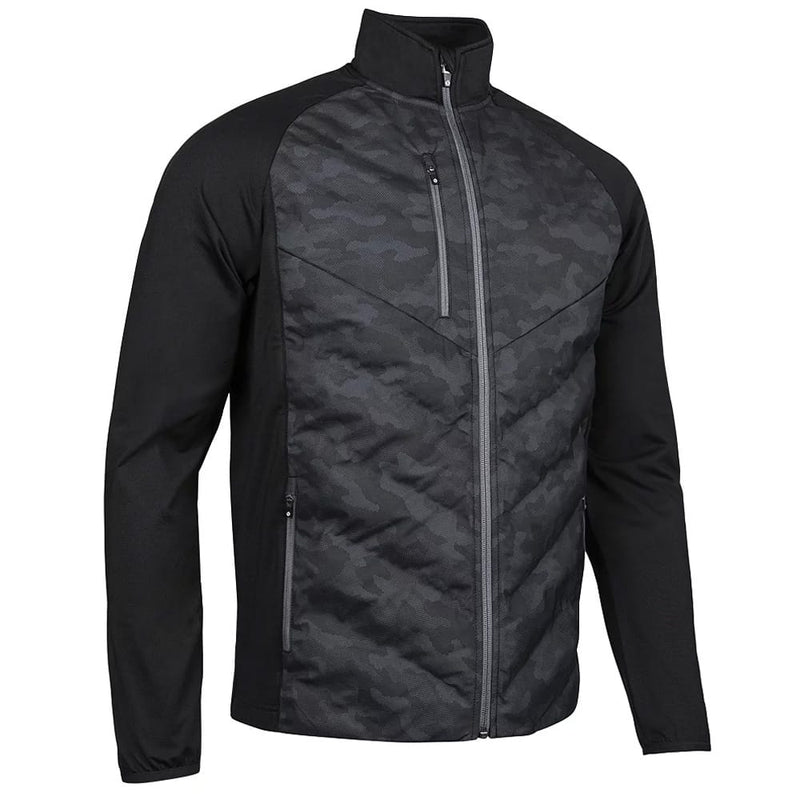 Sunderland Davos Padded Thermal Jacket - Black Camo/Gunmetal