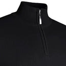 Glenmuir Devon 1/4 Zip Pullover - Black