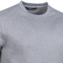 Glenmuir Fraser Crew Neck Pullover - Light Grey Marl