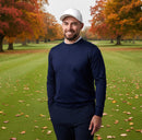 Glenmuir Fraser Crew Neck Pullover - Navy