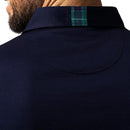 Glenmuir Hamish Polo Shirt - Navy/Tartan