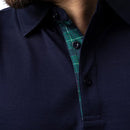 Glenmuir Hamish Polo Shirt - Navy/Tartan