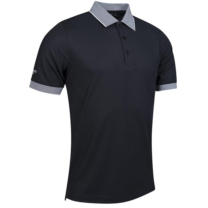 Glenmuir Hatton Polo Shirt - Black/White