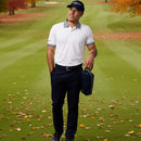 Glenmuir Hatton Polo Shirt - White/Navy