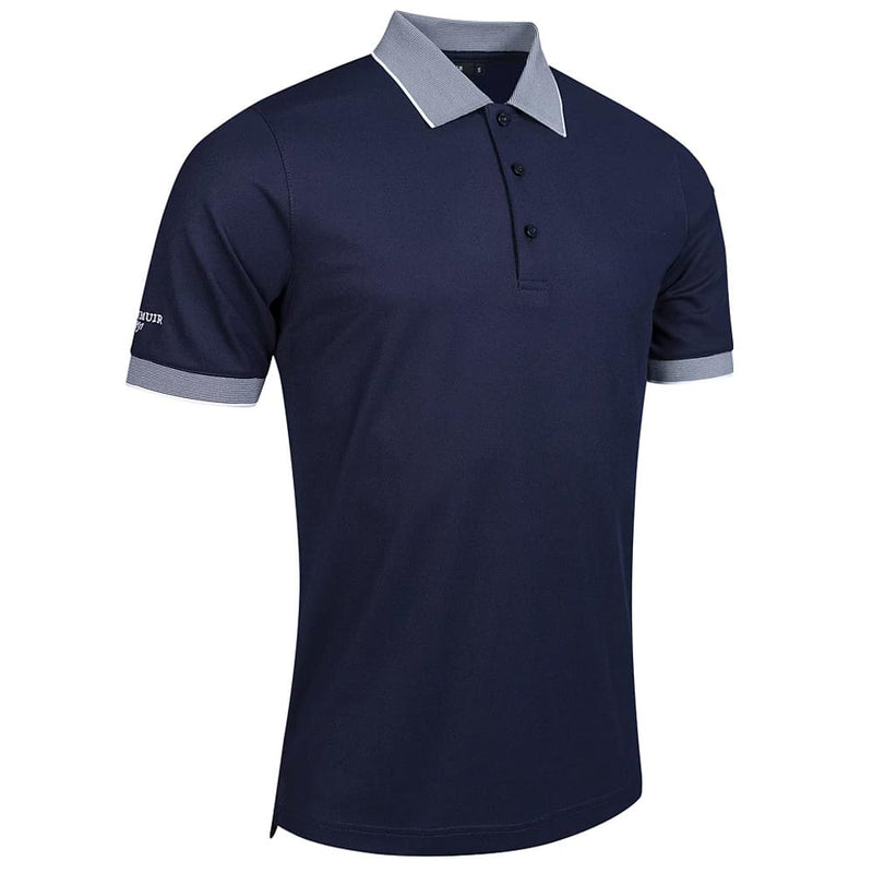 Glenmuir Hatton Polo Shirt - Navy/White