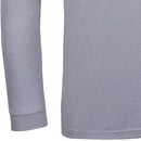 Glenmuir Max Long Sleeve Polo Shirt - Light Grey Marl