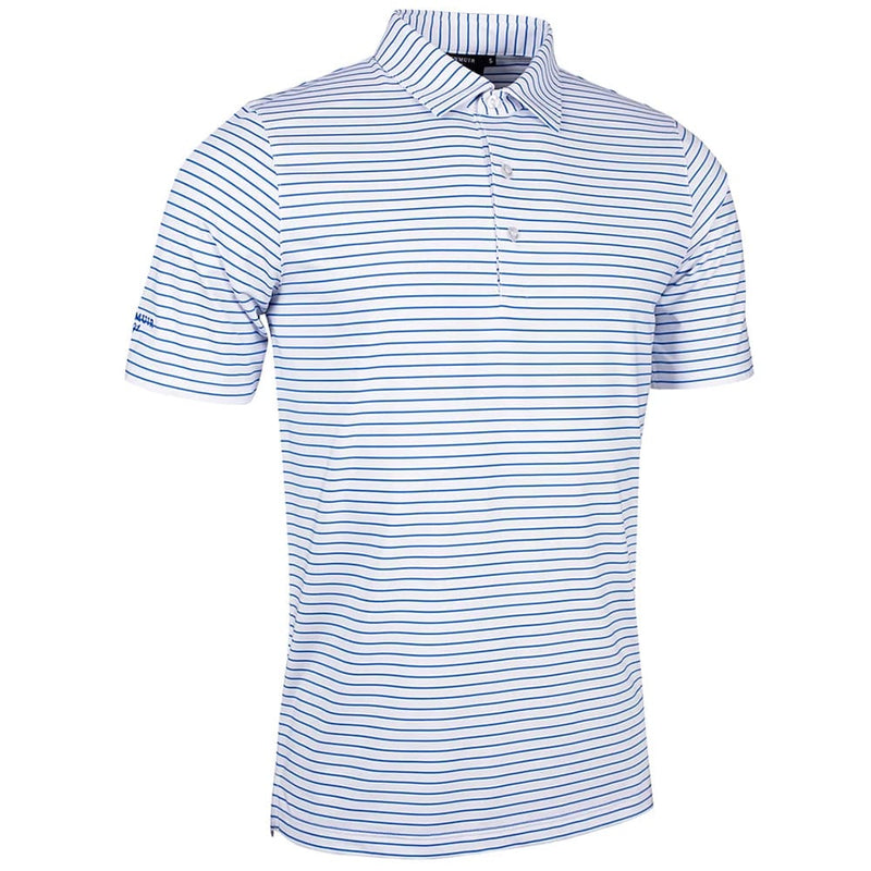Glenmuir Muirhead Polo Shirt - White/Tahiti