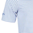 Glenmuir Muirhead Polo Shirt - White/Tahiti
