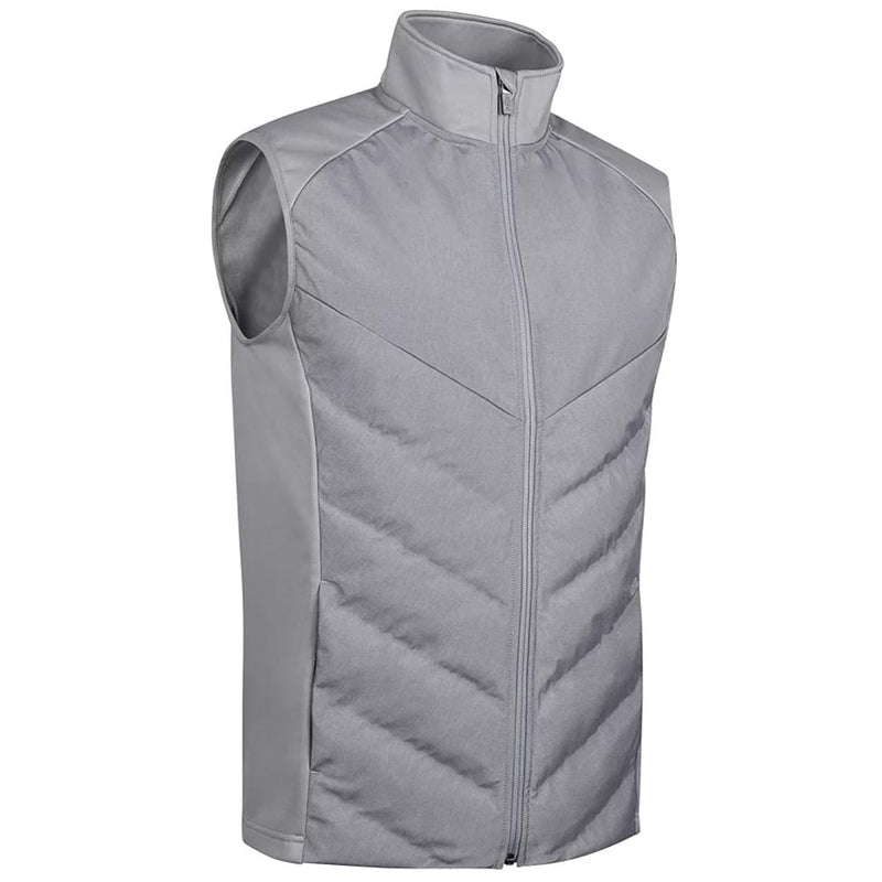 Glenmuir Newton Padded Gilet - Mid Grey Marl