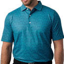 Glenmuir Warwick Polo Shirt - Lagoon/Black