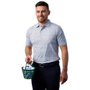 Glenmuir Warwick Polo Shirt - White/Navy
