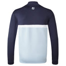 FootJoy Colour Blocked Chill-Out Pullover - Navy/Blue Fog/White