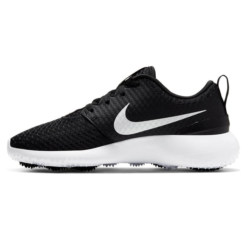 Nike Roshe G Jr. Spikeless Shoes - Black/Metallic White