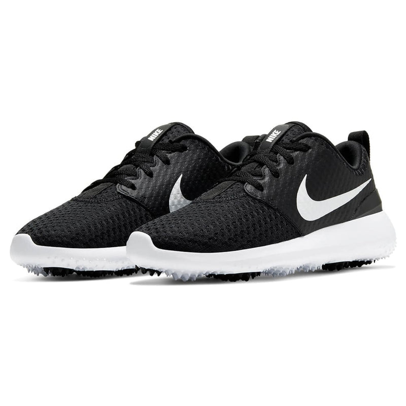 Nike Roshe G Jr. Spikeless Shoes - Black/Metallic White