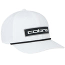 Cobra Tour Tech Rope Cap - White/Black