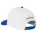Cobra Structured Lineup Cap - Warm White/Clyde Royal/For All Time Red