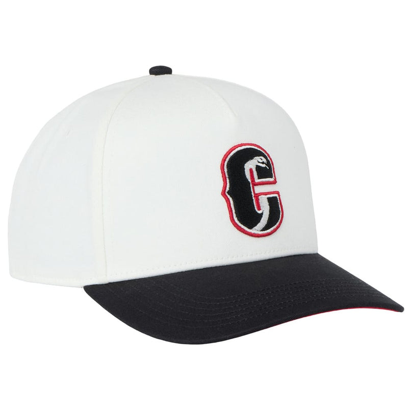 Cobra Structured Lineup Cap - Warm White/Puma Black/Ski Patrol