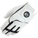 Cobra Microgrip Flex Leather Golf Glove - White - 3 Pack '26