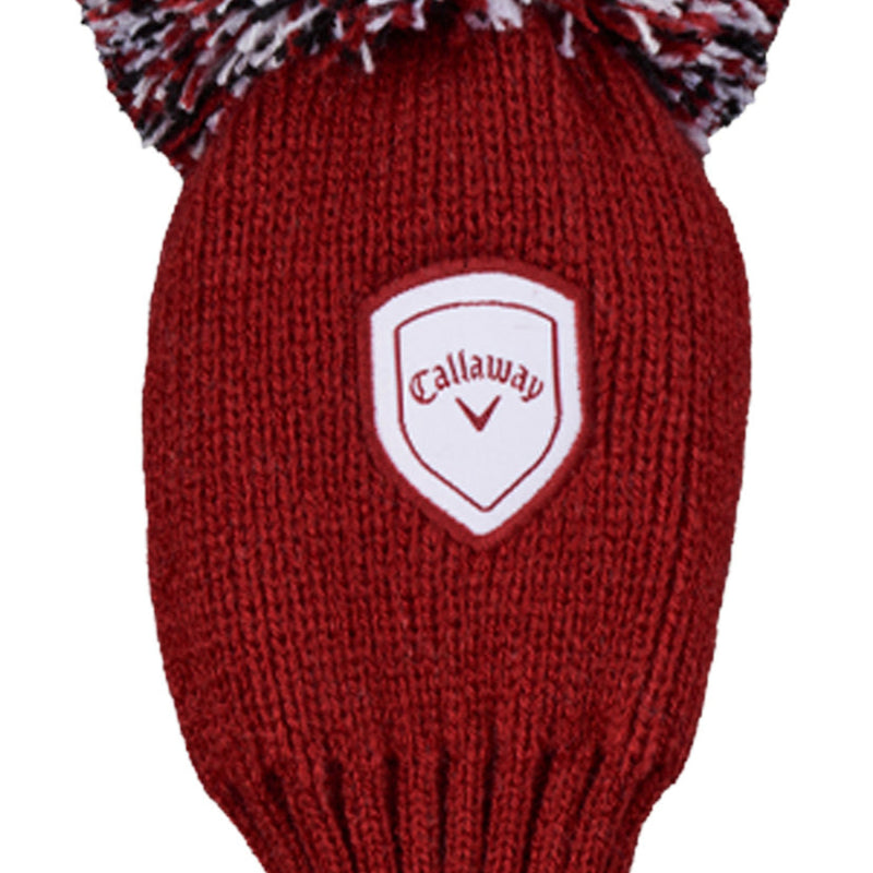 Callaway Fairway Pom Pom Headcover - Cardinal