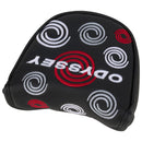 Odyssey Swirl Mallet Putter Headcover - Black