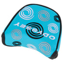 Odyssey Swirl Mallet Putter Headcover - Blue