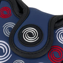 Odyssey Swirl Mallet Putter Headcover - Navy