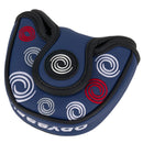 Odyssey Swirl Mallet Putter Headcover - Navy
