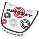 Odyssey Swirl Mallet Putter Headcover - White
