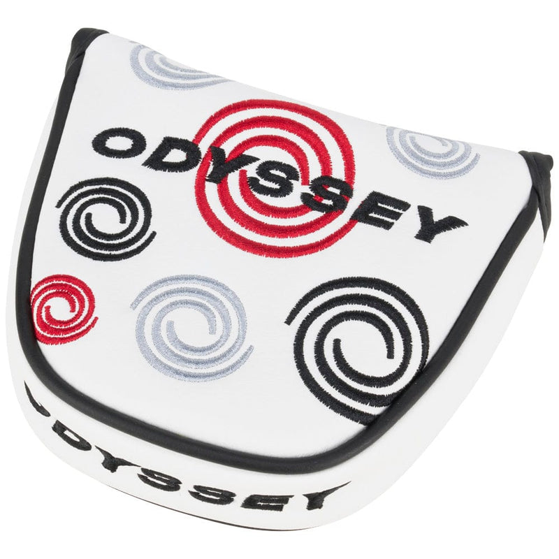 Odyssey Swirl Mallet Putter Headcover - White