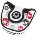 Odyssey Swirl Mallet Putter Headcover - White