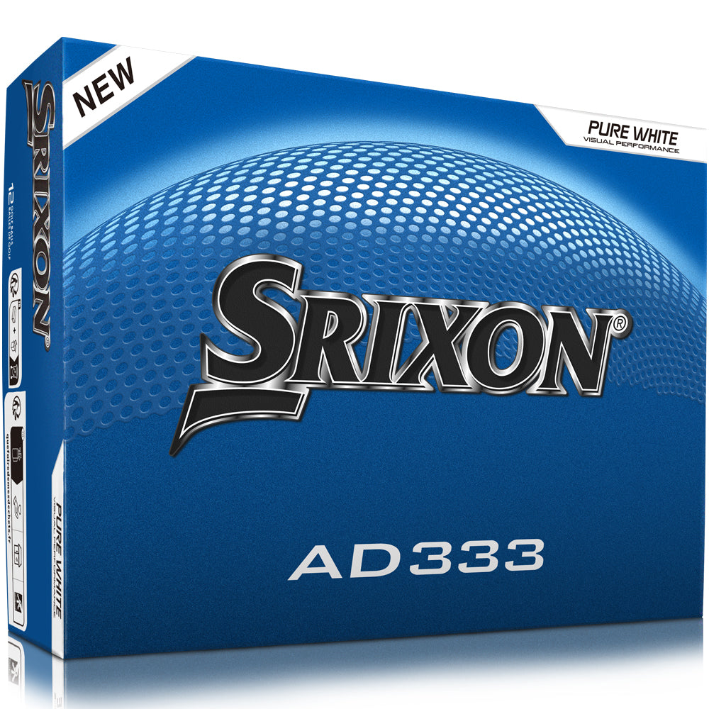 Srixon AD333 Golf Balls - Double Dozen - White
