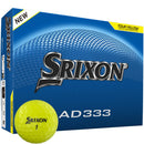 Srixon AD333 Golf Balls - Yellow - 12 Pack
