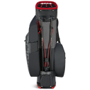 Big Max Aqua Hybrid 4 Waterproof Stand Bag - Black/Charcoal/Red