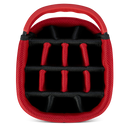 Big Max Aqua Hybrid 4 Waterproof Stand Bag - Black/Charcoal/Red