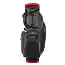 Big Max Aqua Hybrid 4 Waterproof Stand Bag - Black/Charcoal/Red
