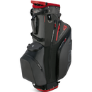 Big Max Aqua Hybrid 4 Waterproof Stand Bag - Black/Charcoal/Red