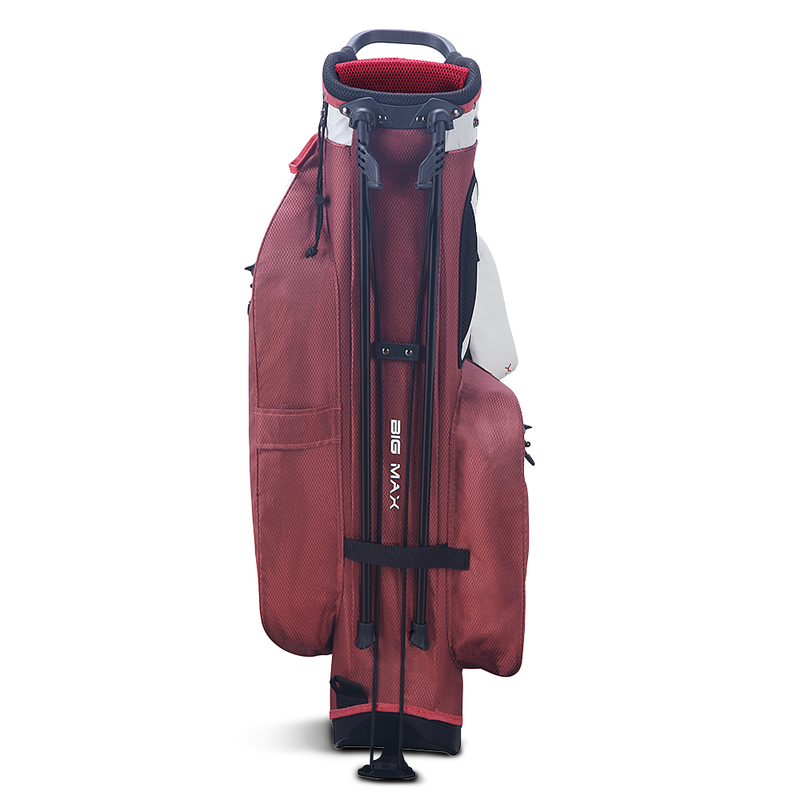 Big Max Aqua Seven G Waterproof Stand Bag - Off White/Merlot