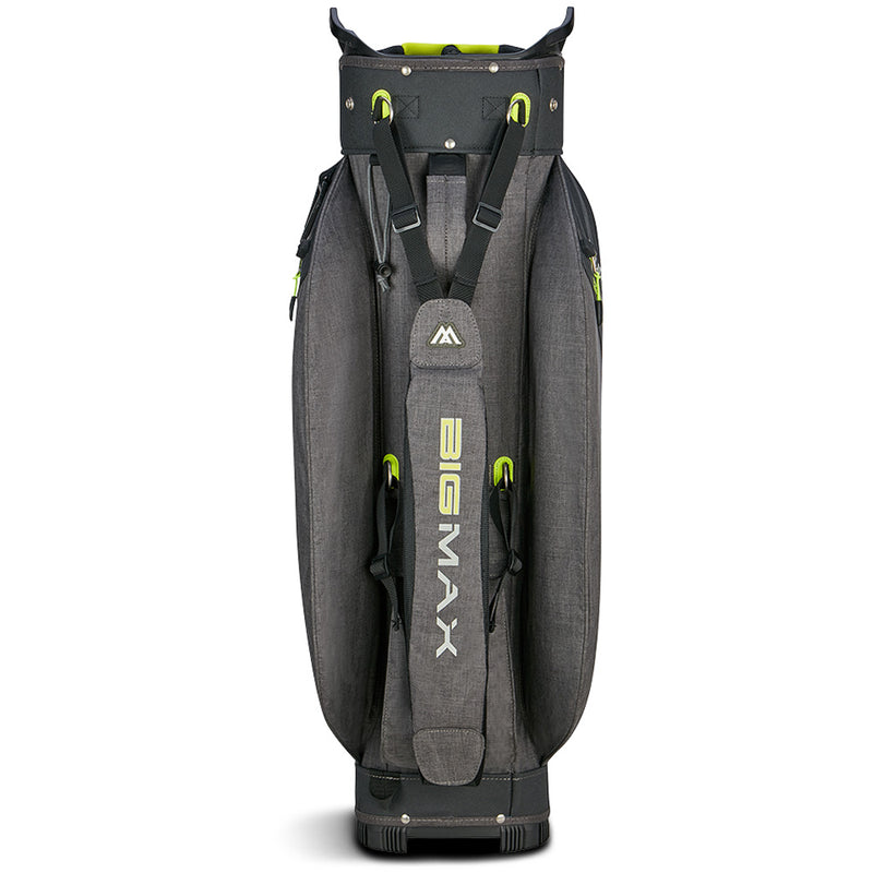Big Max Aqua Tour 4 Waterproof Cart Bag - Black/Storm/Charcoal/Lime