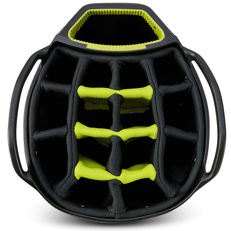 Big Max Aqua Tour 4 Waterproof Cart Bag - Black/Storm/Charcoal/Lime