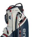 Big Max Aqua Tour 4 Waterproof Cart Bag - Off White/Navy/Red